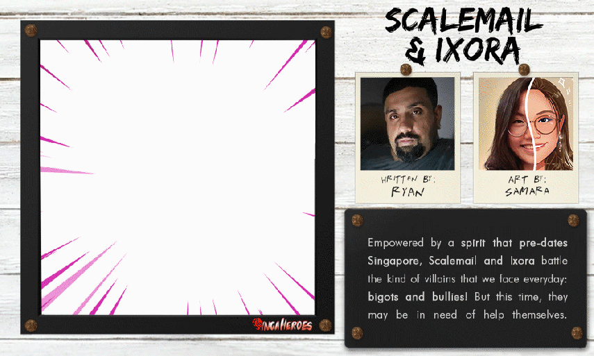 Scalemail and Ixora Creator Card
